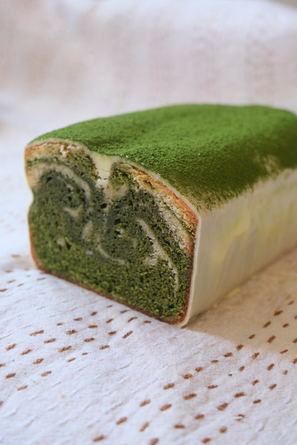 Plumcake Te Matcha