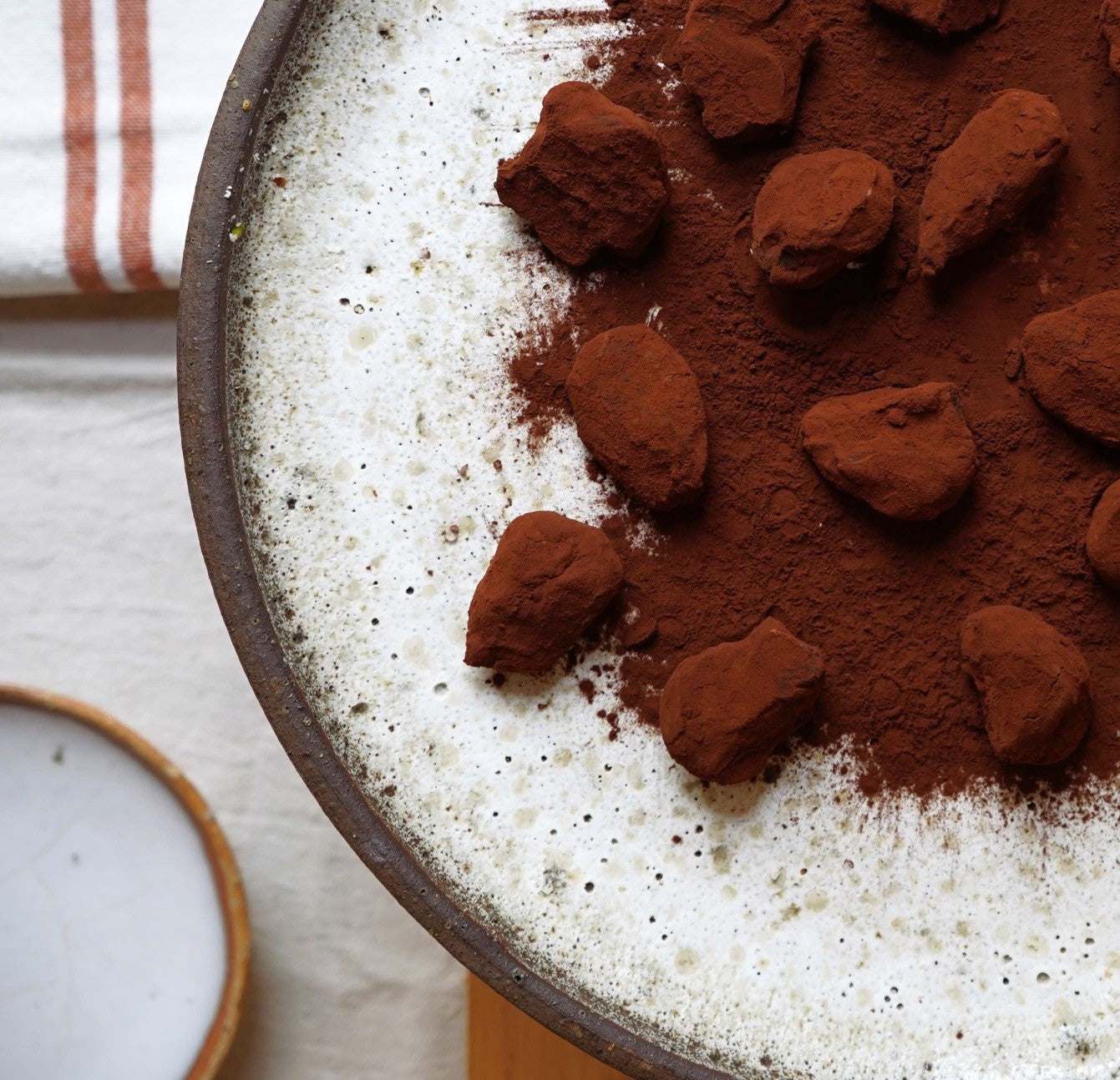 Trufas de chocolate negro 64%